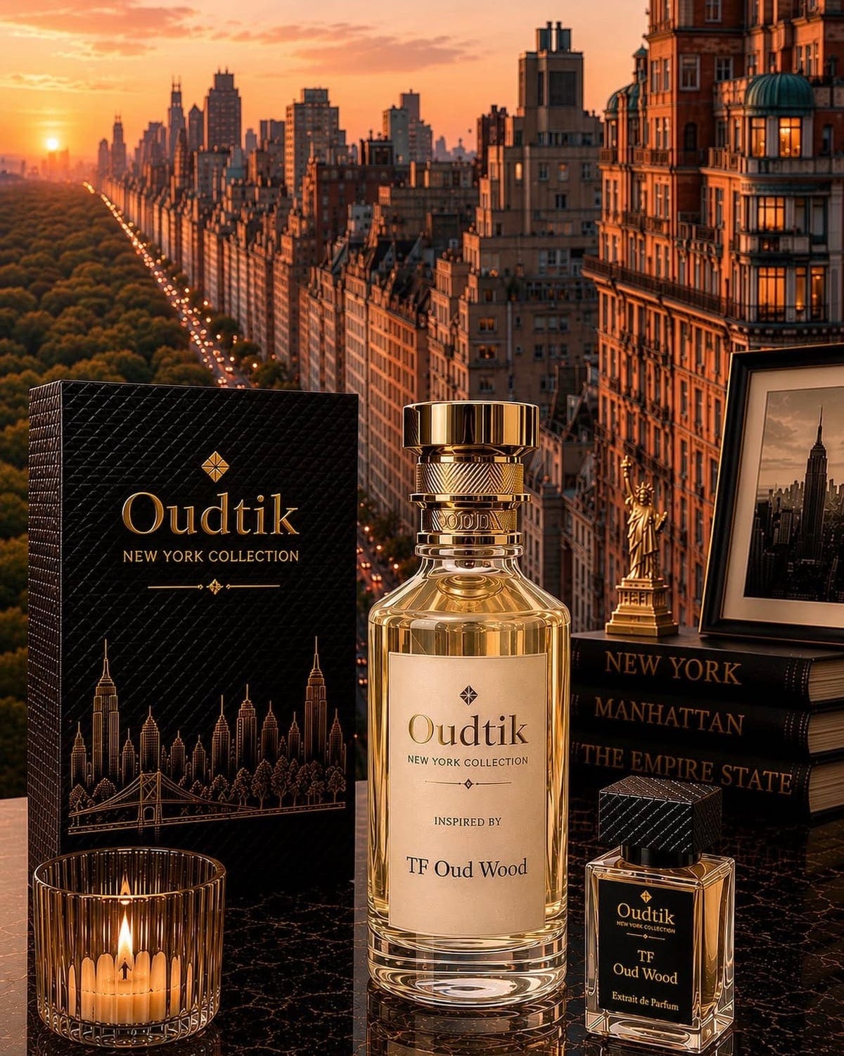Cardamom Oud fragrance bottle
